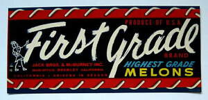 First Grade melons